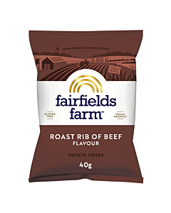 Fairfields Farm Crisps Roast Rib of Beef