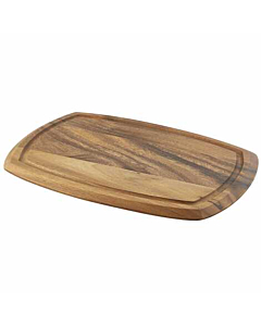 Genware Acacia Wood Serving Board 36 x 25.5 x 2cm