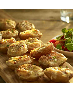 Bannisters Frozen Mini Cheese & Bacon Potato Skins