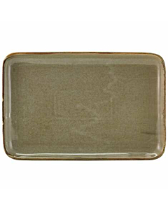 Terra Porcelain Grey Rectangular Platter 30 x 20cm