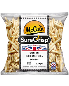 McCain Frozen Surecrisp Skin on Julienne Fries