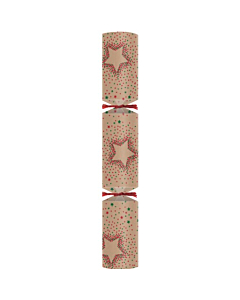 Swantex Red & Green Starburst Christmas Cracker 11"