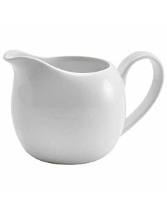 Genware Porcelain Milk Jug 14cl/5oz