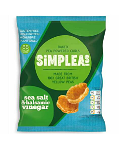 Simpleas Sea Salt & Balsamic Vinegar Pea Curls