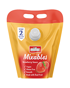 Muller Mixables Smooth Strawberry Sauce