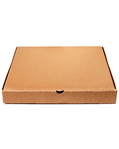 Zeus Packaging Brown Kraft Compostable Pizza Boxes 9"