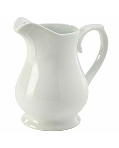 Genware Porcelain Traditional Serving Jug 28cl/10oz