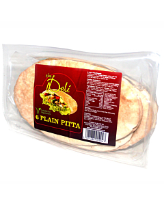 The Deli Large White Pitta Bread