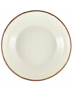 Terra Stoneware Sereno Brown Coupe Bowl 27.5cm