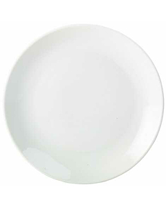 Genware Porcelain Coupe Plate 26cm/10.25"