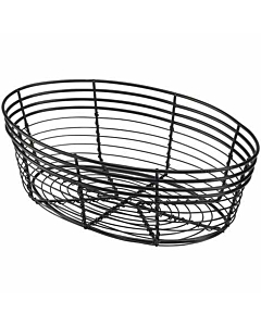 Wire Basket, Oval 25.5 x 16 x 8cm