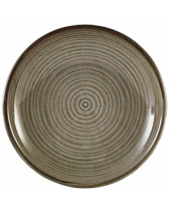 Terra Porcelain Grey Deep Coupe Plate 21cm