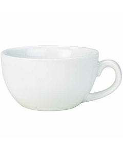 Genware Porcelain Bowl Shaped Cup 29cl/10.25oz