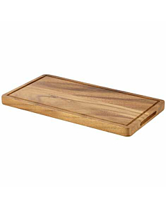 Genware Acacia Wood Serving Board GN 1/3