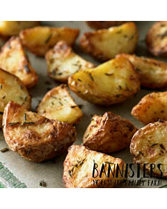 Bannisters Farm Frozen Garlic & Rosemary Roasting Potatoes