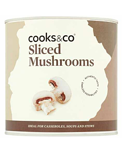 Cooks & Co Sliced Mushrooms