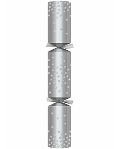 Swantex Silver Shooting Star Christmas Crackers 12"