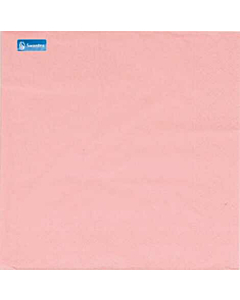 Swantex 2 Ply Pink Napkins 33cm