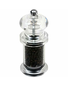 Genware Salt Or Pepper Grinder Acrylic 14cm