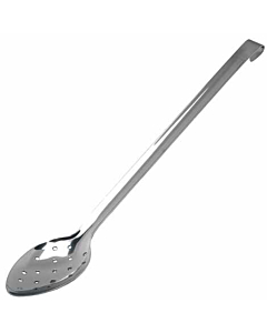 S/St.Perforated Spoon 350mm With Hook Handle