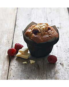 Baker & Baker Frozen Raspberry & White Chocolate Muffins