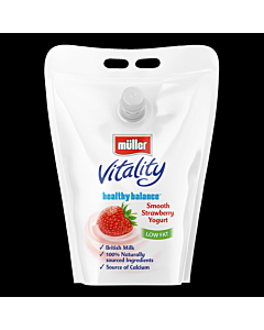 Muller Chilled Healthy Balance Low Fat Strawberry Yogurt