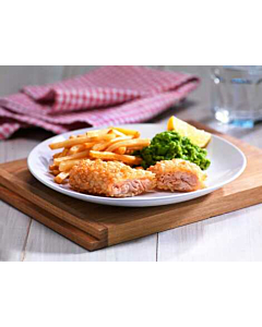 Crown Frozen MSC Gluten Free Bubble Crumb Salmon Fillets 60g