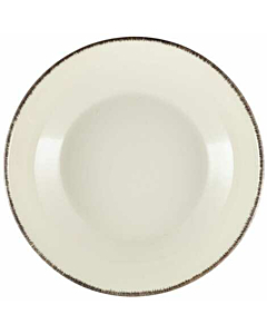 Terra Stoneware Sereno Grey Coupe Bowl 27.5cm