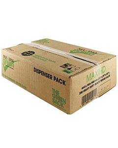 The Green Sack Heavy Duty Black Refuse Sacks 15kg/80ltr