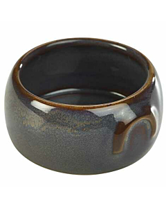 Terra Stoneware Rustic Blue Butter Pot 9cl/3oz