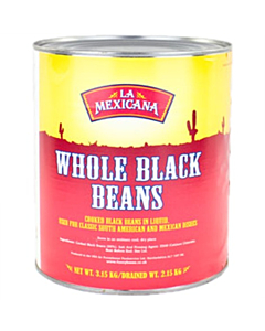 La Mexicana Black Beans in Brine