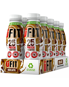 Ufit Iced Latte Flavour High Protein Milkshake