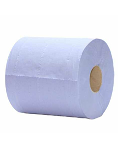 Vegware Compostable 2 Ply Blue Centrefeed Roll