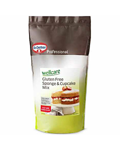 Dr. Oetker Wellcare Gluten Free Sponge & Cupcake Mix