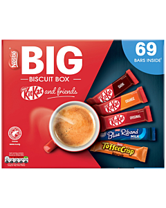 Nestle Big Biscuit Box Kit Kat and Friends 69 Biscuits