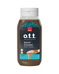 OTT Salted Caramel Dessert Topping Sauce