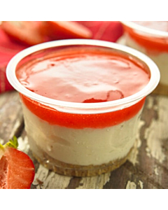 Cooldelight Frozen Strawberry Cheesecake Cups