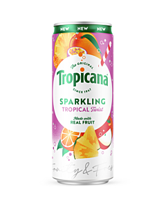 Tropicana Sparkling Tropical Twist Cans