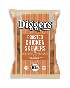 Diggers Frozen Roasted Chicken Skewers