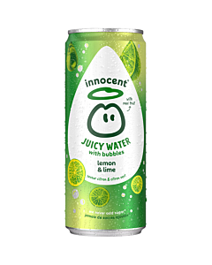 Innocent Juicy Water with Bubbles Lemon & Lime