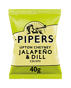 Pipers Upton Cheyney Jalapeno & Dill Crisps