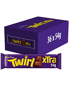 Cadbury Twirl Xtra Duo Chocolate Bars