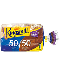 Kingsmill Frozen 50/50 Thick Bread
