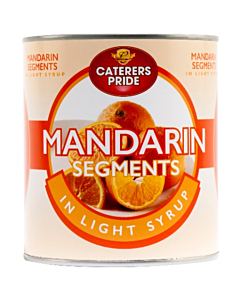 Caterers Pride Mandarin Segments in Light Syrup