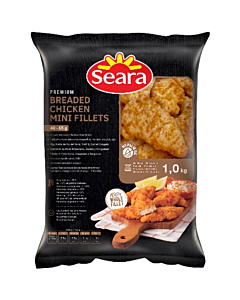 Seara Frozen Breaded Chicken Mini Fillets