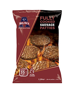 Big Al's Frozen Fully Cooked Sausage Patties