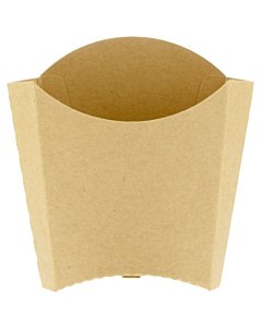 Zeus Compostable & Recyclable Kraft Small Chip Scoops