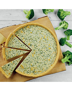 Menuserve Frozen Cheese & Broccoli Quiche 11inch