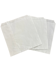 Zeus Packaging White Sulphite Paper Bags 25cm