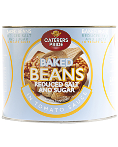 Caterfood Reduced Salt and Sugar Baked Beans in Tomato Sauce